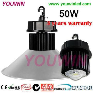 saa china factory meanwell driver ce rohs 50w cob led high bay light